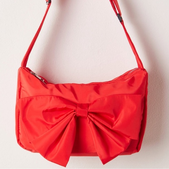 Free People Handbags - NWT Free People Lucca Coquette Bow Crossbody